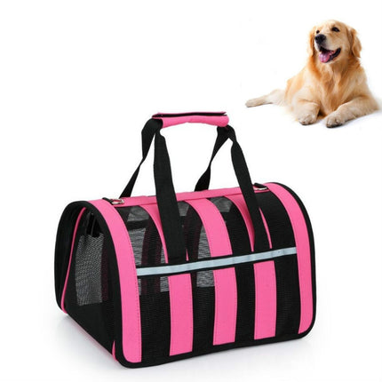 Foldable Mesh Breathable Pets Go Out Portable Diagonal Carrying Bag, S, M, L - DealBuddy