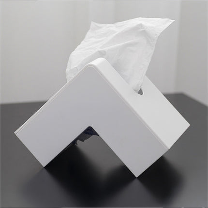 Creative Simple Household Plastic Tissue Paper Storage Box