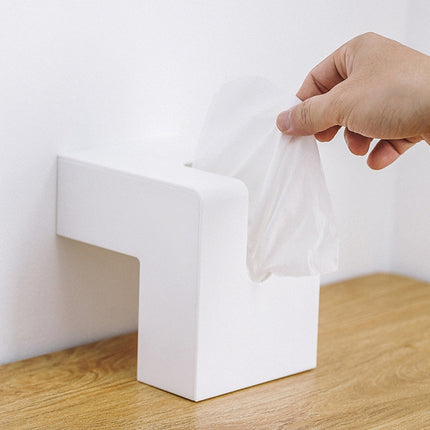 Creative Simple Household Plastic Tissue Paper Storage Box