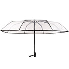 Creative Transparent Folding Umbrella 8 Bones Automatic Umbrella