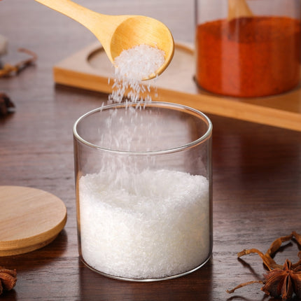 Creative Borosilicate Transparent Seasoning Jar Kitchen Supplies