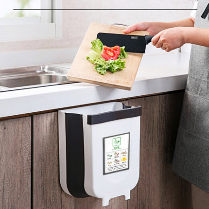 Foldable Hanging Kitchen Trash Can