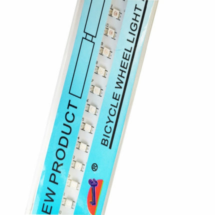 Bike Cycling Bicycle Tire Valve 32 Led Flash Spoke Wheel Light