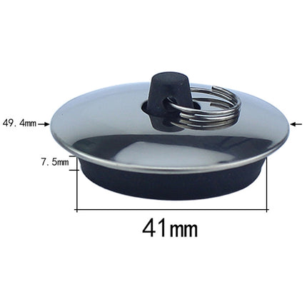 3 PCS Sink Rubber Plug Wash Basin Bathtub Plug Mop Pool Laundry Pool Blocking Plug