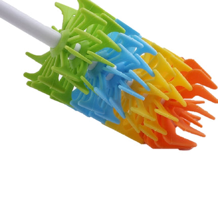 Silicone Baby Bottle Brush Cleaning Pacifier Nozzle Tube Cup Silicone Brush