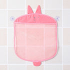 Cartoon Wall Hanging Kitchen Bathroom Storage Bags Knitted Net Mesh Bag Baby Bath Toys Shampoo Organizer