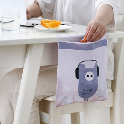 15 PCS Creative Cute Car Garbage Bag Paste-type Cleaning Bag for Car Interior