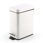 Household Stainless Steel Foot Pedal Small Rectangular Trash Can