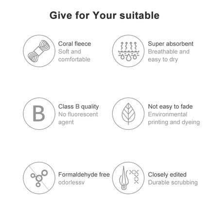 Coral Fleece Soft Absorbent Cat Ear Dry Hair Cap Thickened Adult Shower Cap