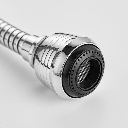 360 Degree Rotate Kitchen Accessories Long Water Bubbler Filter Water Saving Aerator Nozzle Tap