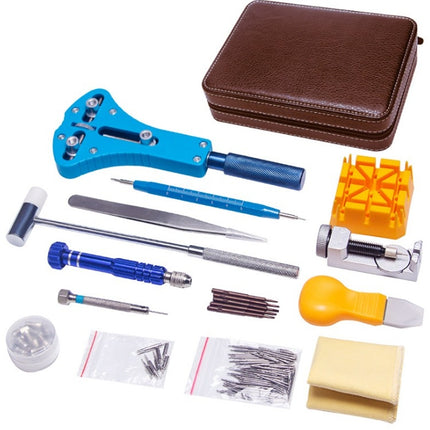 143 in 1 Watch Remover Watch Repair Tool PU Storage Bag Set