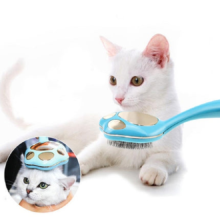 Footprint Pet Hair Removal Comb Dog Cat Hair Remover - DealBuddy