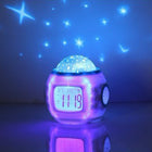Simple Student Music Calendar Alarm Clock Creative Colorful Decompression Electronic Clock Star Projection Clock