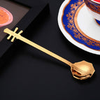 Octagonal Titanium Gold