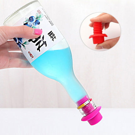 Silica Gel Top Hat Fresh Wine Corks Cruet Red Wine Stopper, 2 PCS Hat Shape(Brown), 2 PCS Hat Shape(Black), 2 PCS Hat Shape(Red Wine), 2 PCS Hat Shape(Yellow), 2 PCS Hat Shape(Rose Red), 2 PCS Hat Shape(Red) - DealBuddy