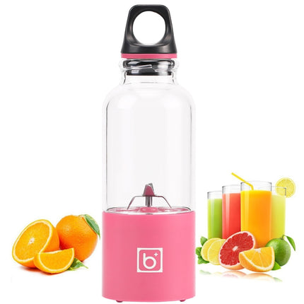 500ml Mini Portable Electric Juicer Cup USB Rechargeable Juicer Blender Maker Shaker Squeezers Fruit Orange Juice Extractor