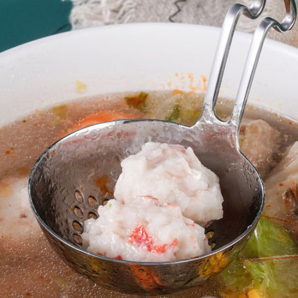 Stainless Steel Hot Pot Hanging Wall Spoon Creative Fishing Spoon Porridge Spoon