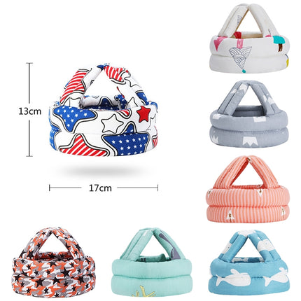 Baby Protective Cap Toddler Walking Helmet Child Fall Protection Headrest Cap - DealBuddy