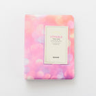 3 inch Colorful Starry Series PU Cover Album Photo Movie Ticket Storage Collection Photo Album Book