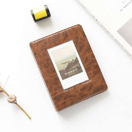 3 inch Colorful Starry Series PU Cover Album Photo Movie Ticket Storage Collection Photo Album Book