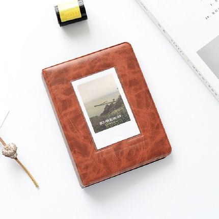 3 inch Colorful Starry Series PU Cover Album Photo Movie Ticket Storage Collection Photo Album Book