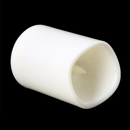 Cylindrical LED Electronic Candle Light Simulation Wedding Candlestick Candle