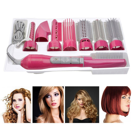 8 in 1 Professional Hair Dryer Hair Curler for Hotel Travel With Comb Powerful Hairdryer