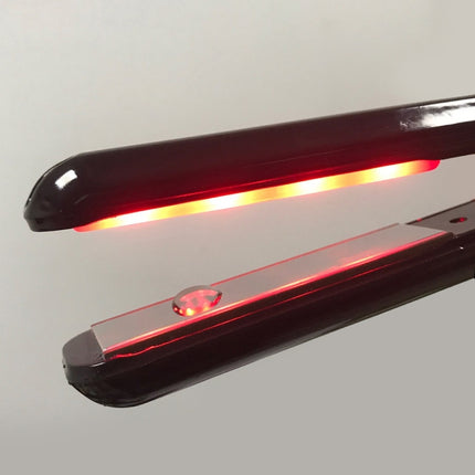 RUCHA Ultrasonic Infrared Hair Care Iron Straightener with Adjustable Upgraded LCD Display