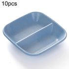 10pcs Kitchen Accessories 2 In 1 Seasoning Sauce Dishes Wheat Straw Salad Saucer Bowl