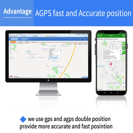 TK203 4G GPS / GPRS / GSM Personal / Goods /  Pet / Bag Locator Pet Collar Real-time Tracking Device, TK203 - DealBuddy