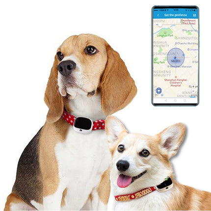 RF-V43 A Style IP67 Waterproof GPS + LBS + WiFi Pet Locator Pet Collar Tracking Device For Asia/Europe/Africa/Australia, RF-V43 A Style (Black), RF-V43 A Style (White) - DealBuddy
