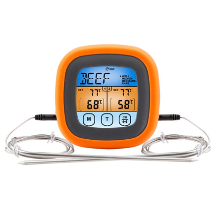 TS-6601-2 Kitchen Baking Touch Digital Double-Needle Color Screen Food Thermometer - DealBuddy