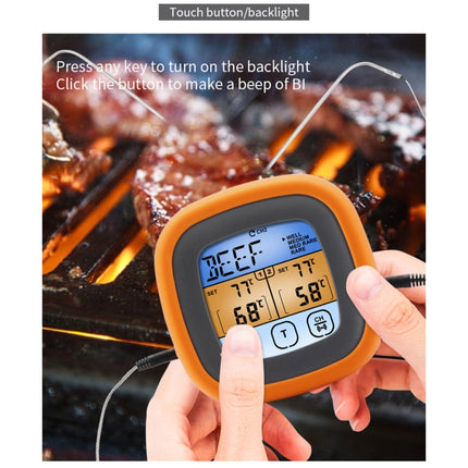 TS-6601-2 Kitchen Baking Touch Digital Double-Needle Color Screen Food Thermometer - DealBuddy