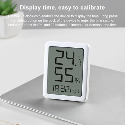 Original Xiaomi Youpin Miaomiaoce LCD Digital Hygrometer Indoor Thermometer Humidity Monitor - DealBuddy
