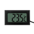 Mini LCD Indoor Digital Thermometer (Celsius Display), (Celsius Display) (White), (Celsius Display) (Black)