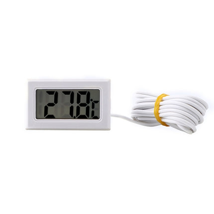 Mini LCD Indoor Digital Thermometer (Celsius Display), (Celsius Display) (White), (Celsius Display) (Black)