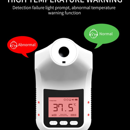 K3 Pro Handsfree Non-contact Forehead Body Light-sensitive Distance Sensor Infrared Thermometer, 2.8 inch LCD Display Screen - DealBuddy