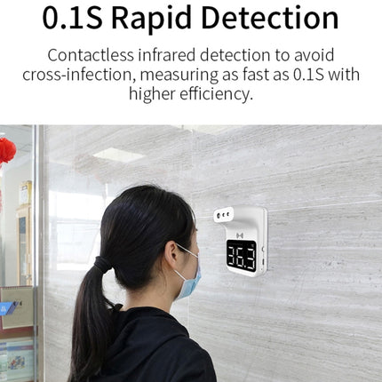 K3 mini Handsfree Non-contact Forehead Body Infrared Thermometer - DealBuddy