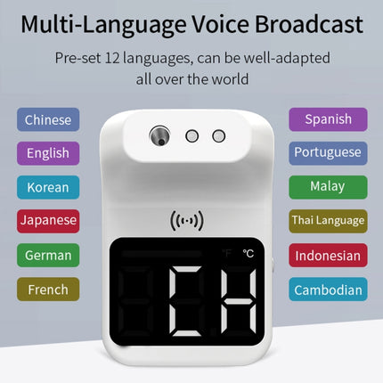 K3 mini Handsfree Non-contact Forehead Body Infrared Thermometer - DealBuddy