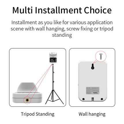 K3 mini Handsfree Non-contact Forehead Body Infrared Thermometer - DealBuddy