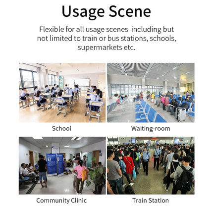 K3 mini Handsfree Non-contact Forehead Body Infrared Thermometer - DealBuddy