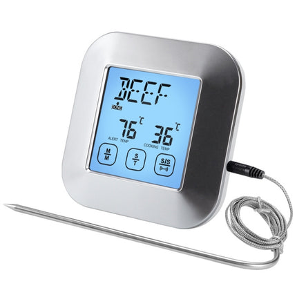 TS-82 Digital Kitchen Food Cooking BBQ Wireless Touch Screen Thermometer with Timer Alarm - DealBuddy