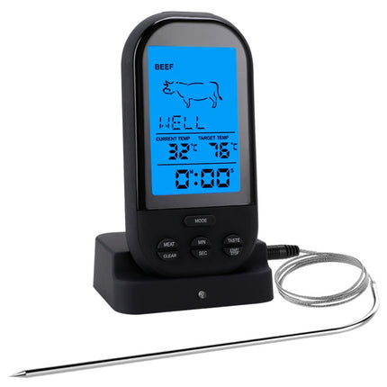 TS-HY62 Digital Kitchen Food Cooking BBQ Wireless Thermometer(Black) - DealBuddy