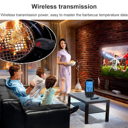 TS-HY62 Digital Kitchen Food Cooking BBQ Wireless Thermometer(Black) - DealBuddy