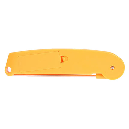 TS-BY52-Y Kitchen Food Cooking BBQ Foldable Waterproof Probe Thermometer(Yellow) - DealBuddy