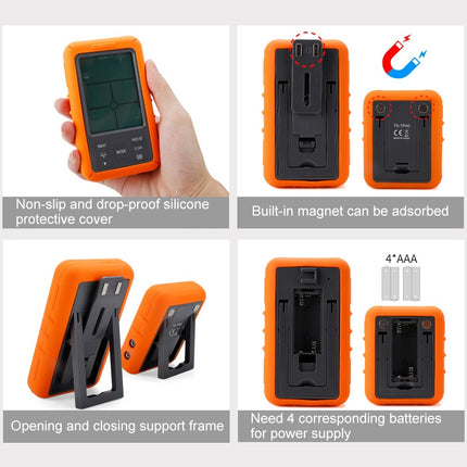 TS-TP40-B Kitchen Food Wireless Four Probe Thermometer, Probe is Non-waterproof - DealBuddy