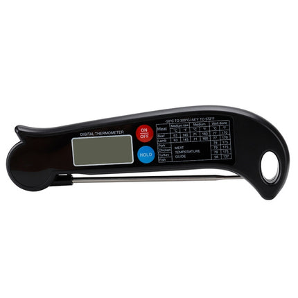 TS-BY54 Kitchen Food Cooking BBQ Foldable Waterproof Probe Thermometer(Black) - DealBuddy