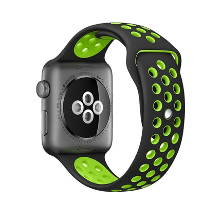 For Apple Watch Series 10 42mm / 9&8&7 41mm / SE 3&SE 2&6&SE&5&4 40mm / 3&2&1 38mm Fashionable Classical Silicone Sport Watch Band(Grey White), WA1230A, WA1230B, WA1230BG, WA1230BH, WA1230BL, WA1230BM, WA1230BR, WA1230BY, WA1230C, WA1230D, WA1230DW    ... - DealBuddy