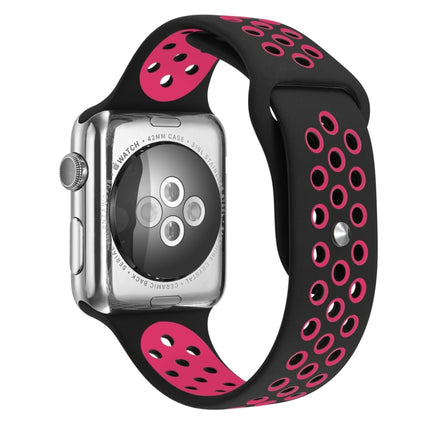For Apple Watch Series 10 42mm / 9&8&7 41mm / SE 3&SE 2&6&SE&5&4 40mm / 3&2&1 38mm Fashionable Classical Silicone Sport Watch Band(Grey White), WA1230A, WA1230B, WA1230BG, WA1230BH, WA1230BL, WA1230BM, WA1230BR, WA1230BY, WA1230C, WA1230D, WA1230DW    ... - DealBuddy