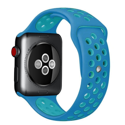 For Apple Watch Series 10 42mm / 9&8&7 41mm / SE 3&SE 2&6&SE&5&4 40mm / 3&2&1 38mm Fashionable Classical Silicone Sport Watch Band(Grey White), WA1230A, WA1230B, WA1230BG, WA1230BH, WA1230BL, WA1230BM, WA1230BR, WA1230BY, WA1230C, WA1230D, WA1230DW    ... - DealBuddy
